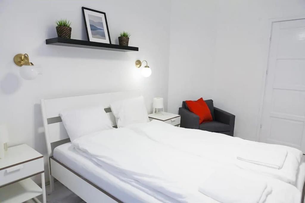 Apartmán Ny Cafe Apartment, Romantic & Central, 30m2, Ac Budapešť